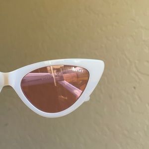 MVMT White + Pinks Lents Sunglasses